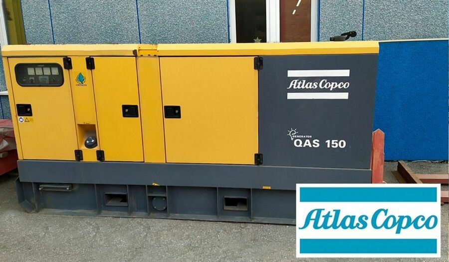 Аренда электростанции Atlas Copco QAS 150 от суток