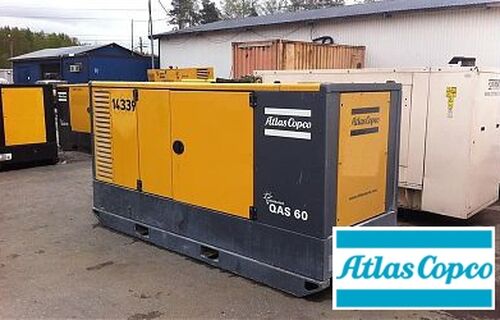 Аренда электростанции Atlas Copco QAS 60
